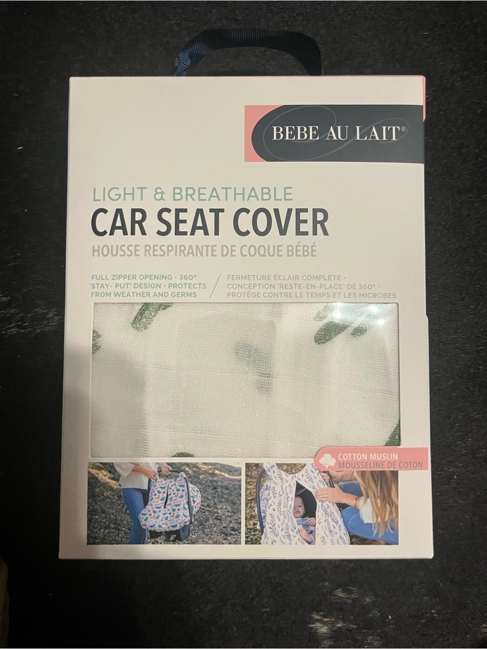 Bebe Au Lait Saguaro Car Seat Cover NWT